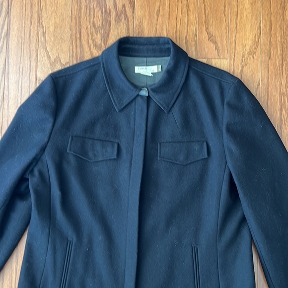 J.Crew vintage black wool coat! - Picture 3 of 10